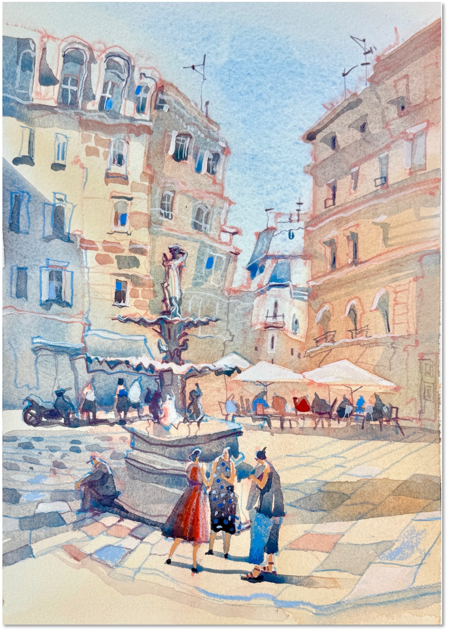 Irena Spector — Urban Sketching Artist