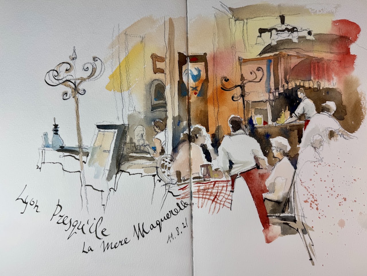 Lyon Sketchbook 2021
