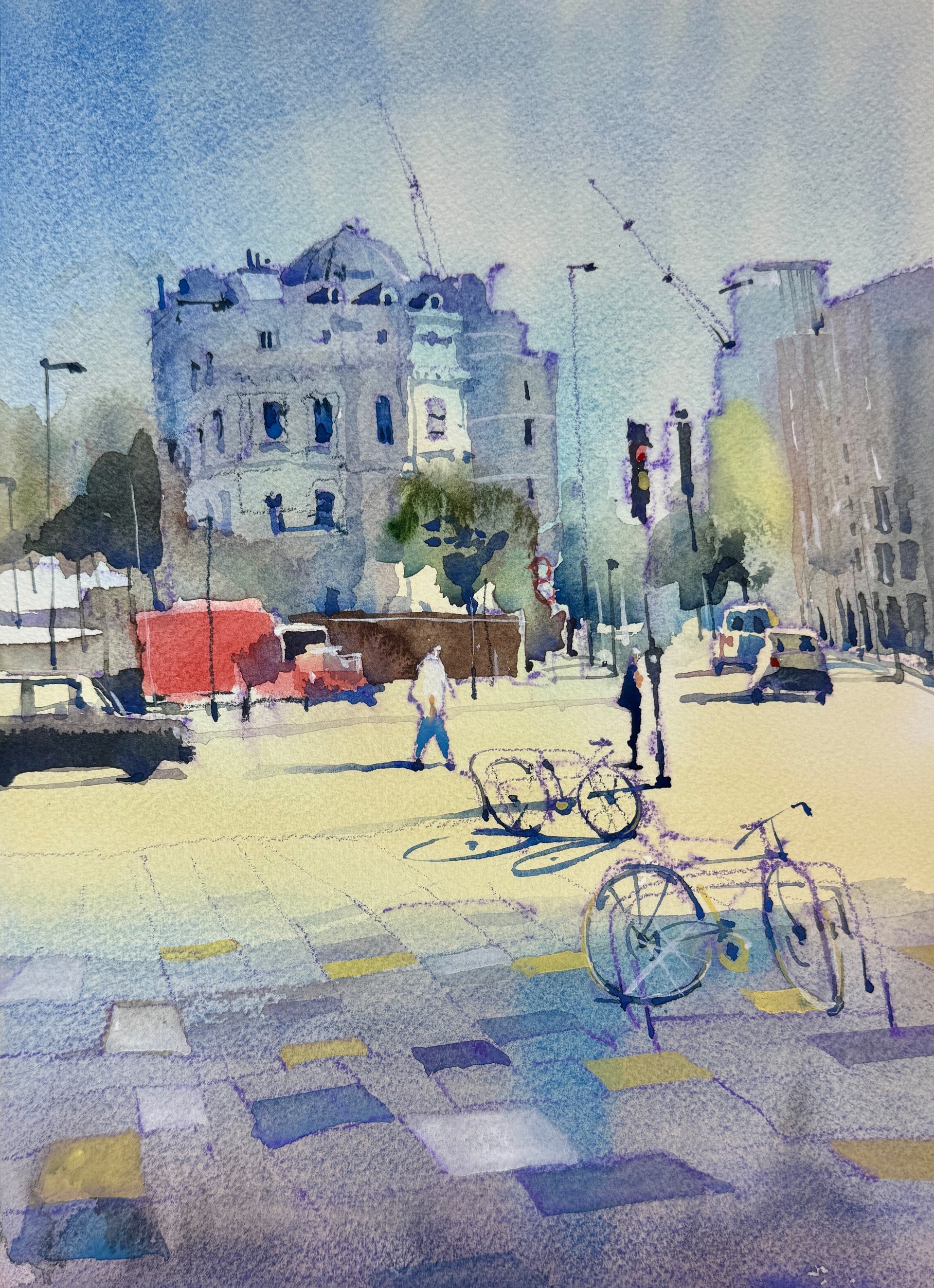 London/Edinburgh sketch by Irena Spector