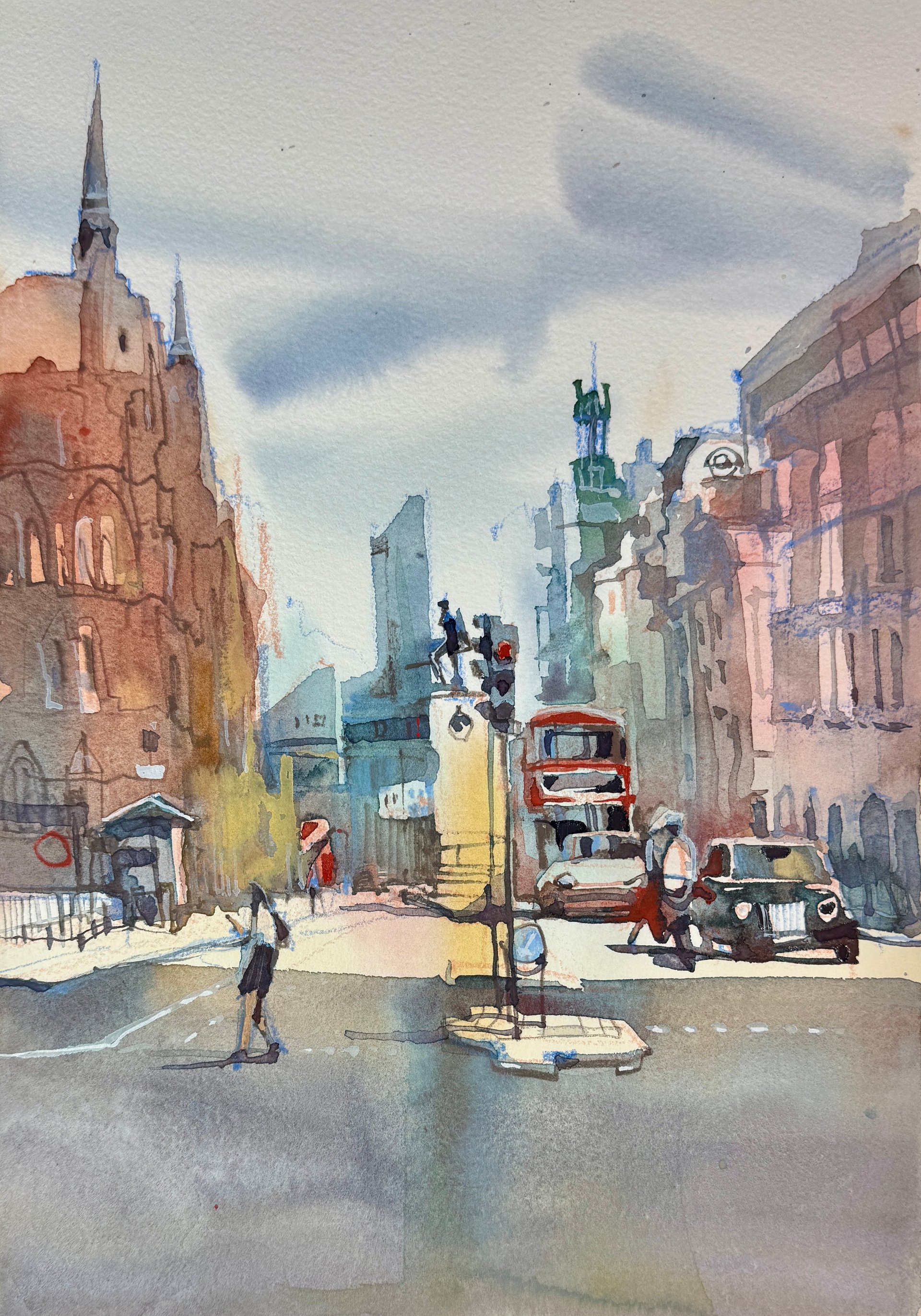 London/Edinburgh sketch by Irena Spector
