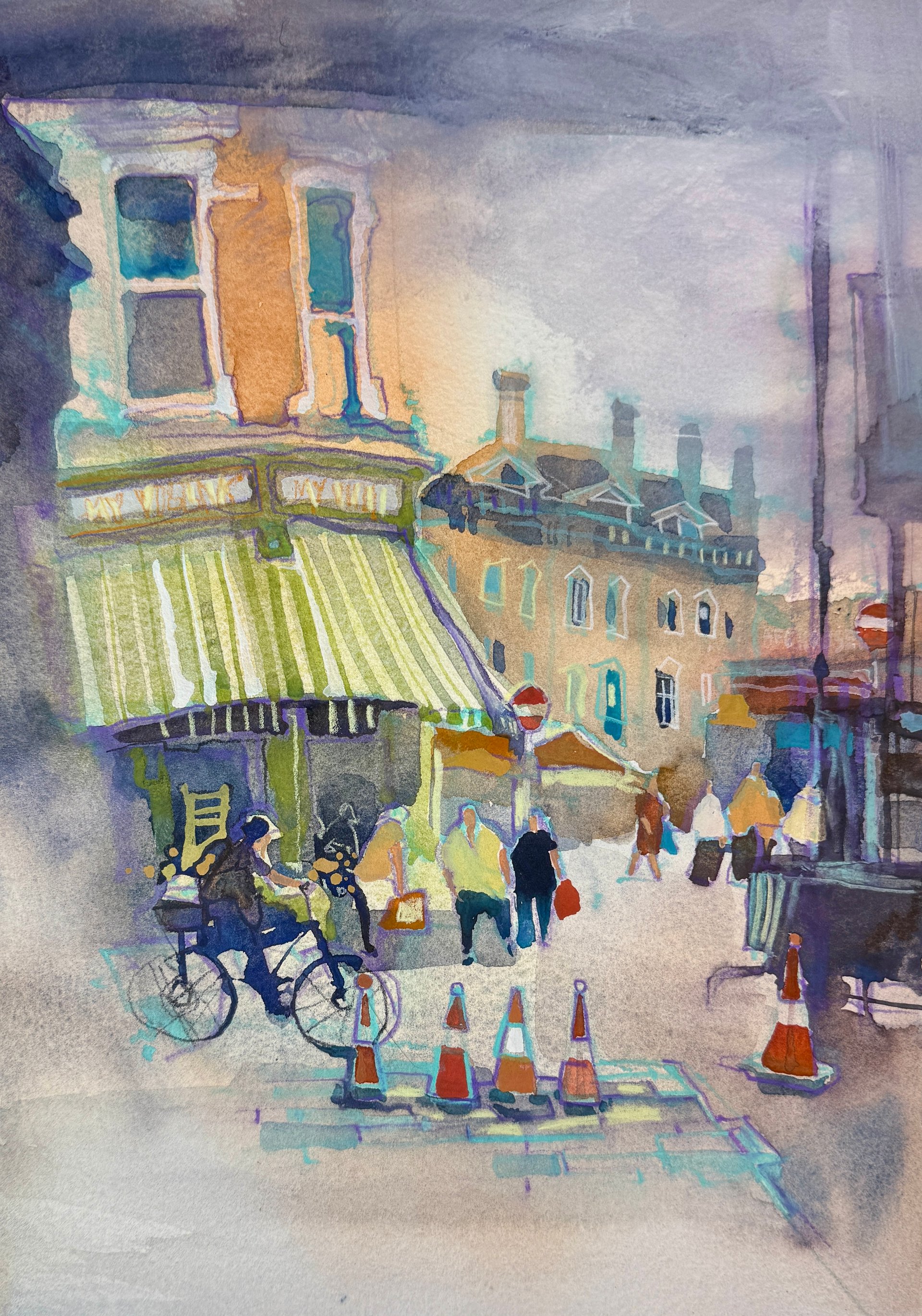 London/Edinburgh sketch by Irena Spector