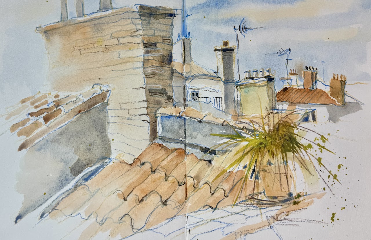 Lyon Sketchbook 2021 Sketch 10
