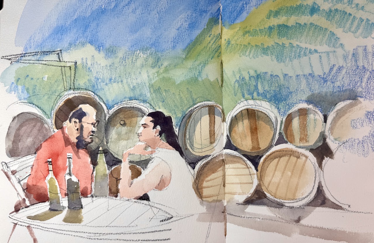 Lyon Sketchbook 2021 Sketch 12