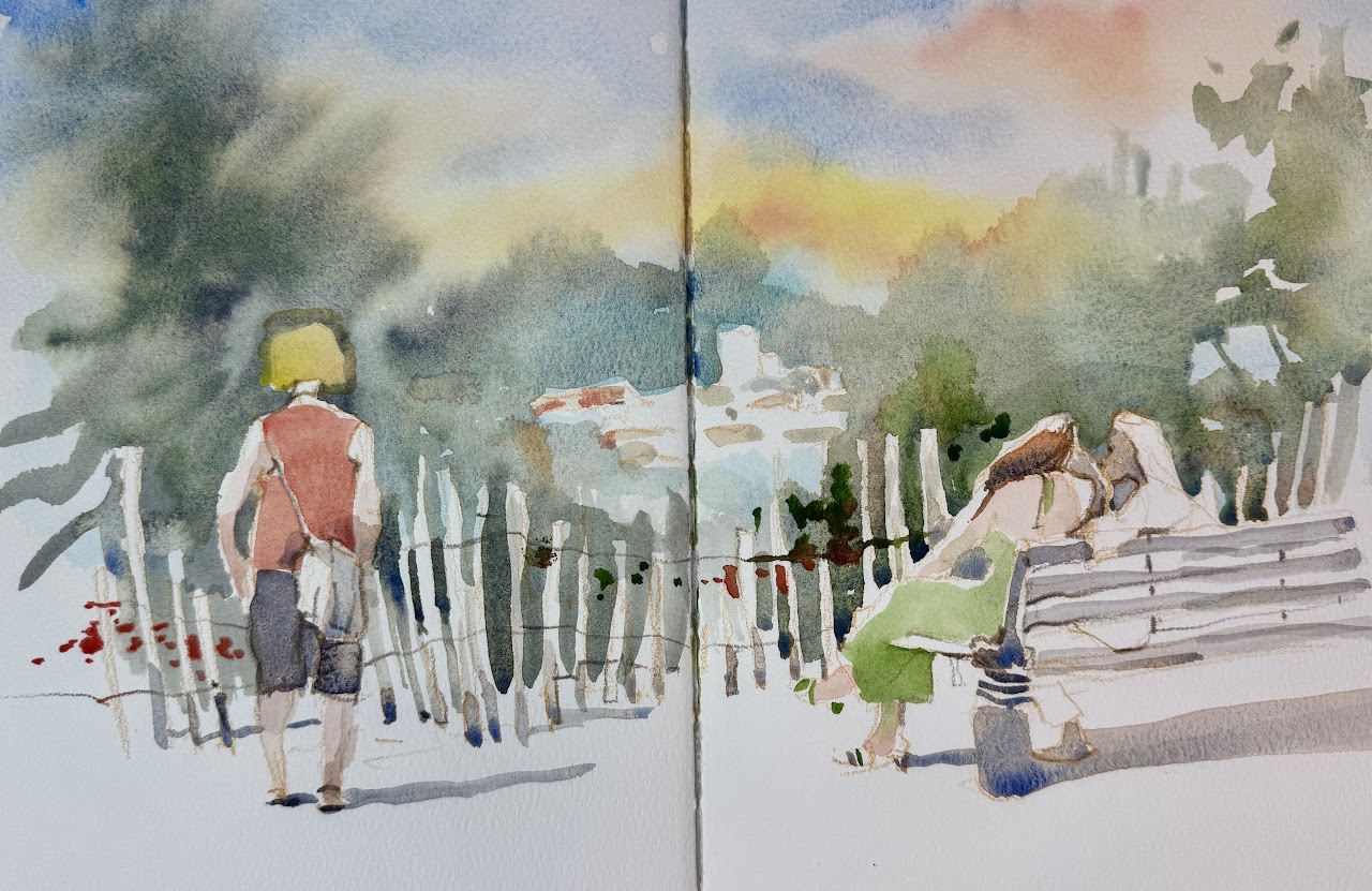 Lyon Sketchbook 2021 Sketch 15