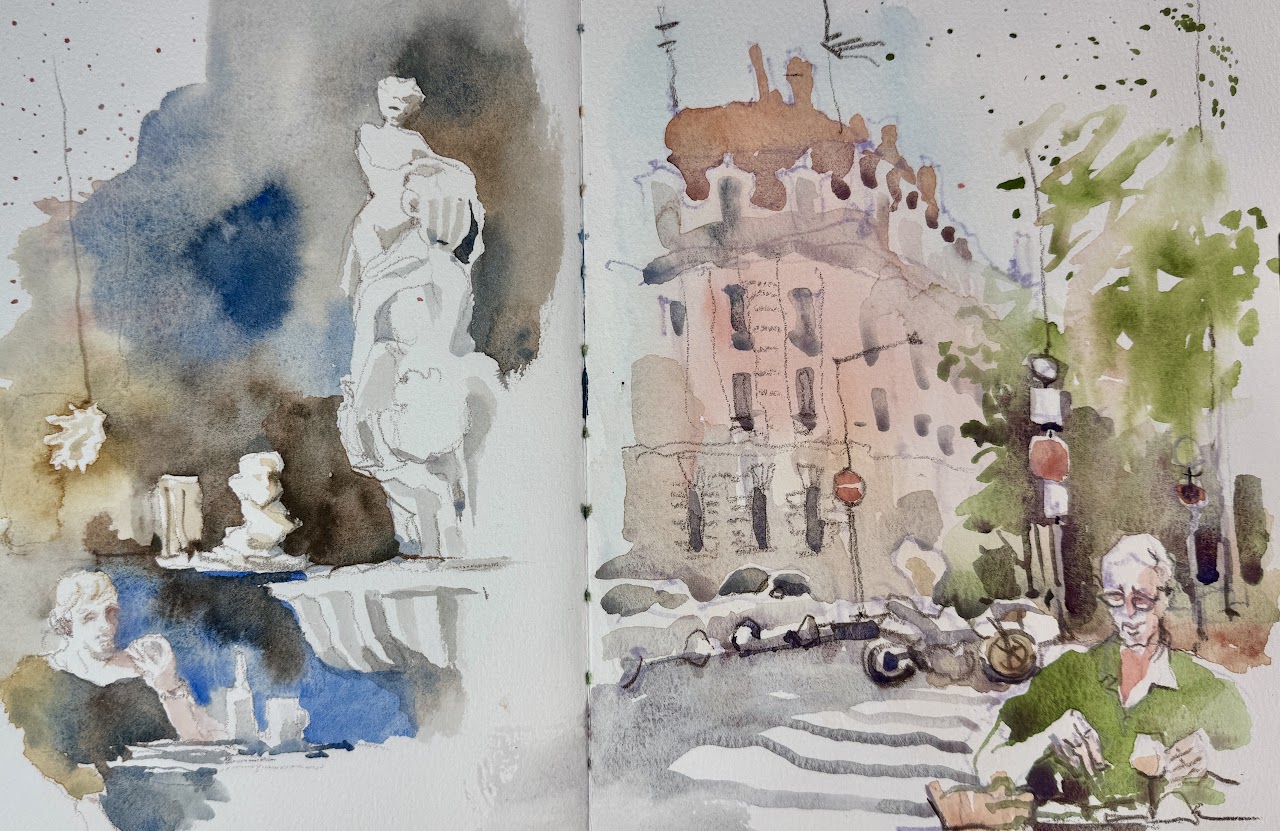 Lyon Sketchbook 2021 Sketch 2