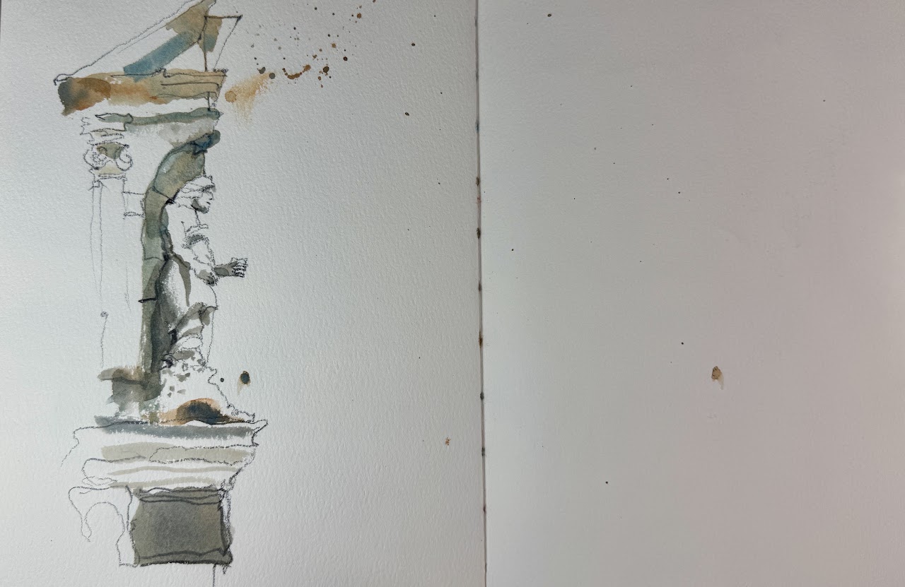 Lyon Sketchbook 2021 Sketch 3