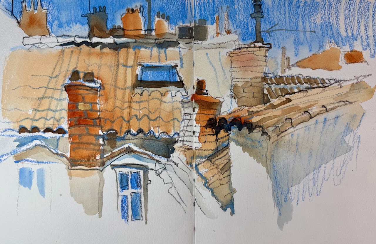 Lyon Sketchbook 2021 Sketch 4