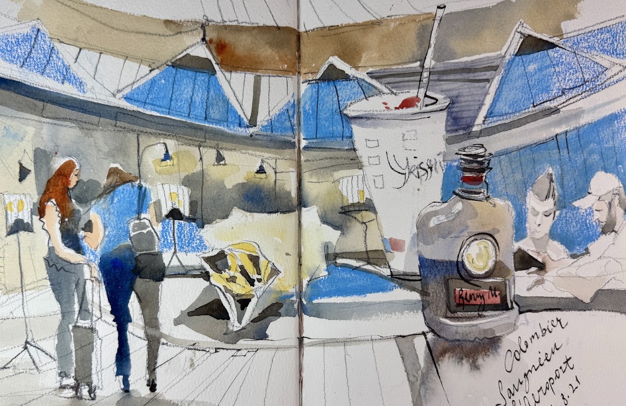 Lyon Sketchbook 2021 Sketch 5