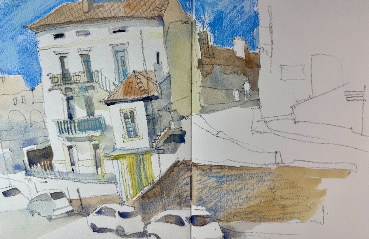 Lyon Sketchbook 2021 Sketch 7