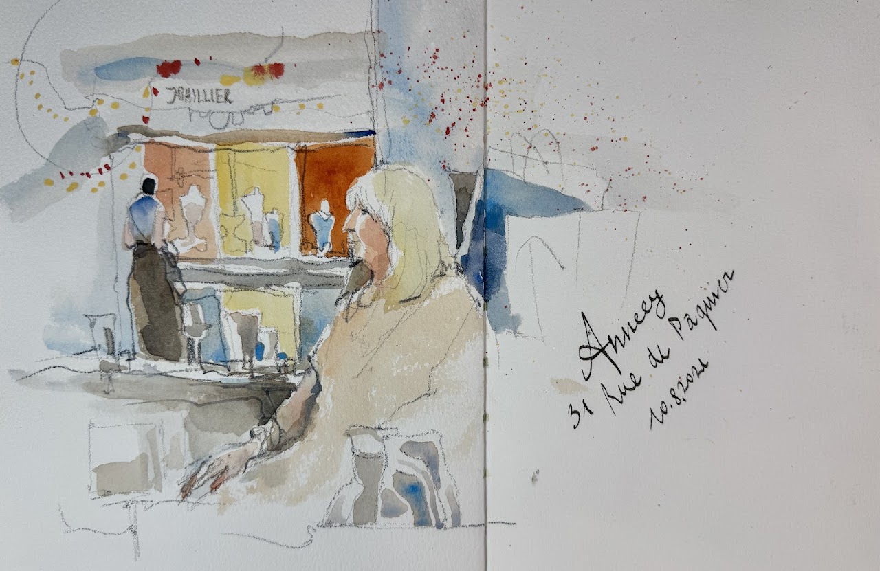 Lyon Sketchbook 2021 Sketch 9
