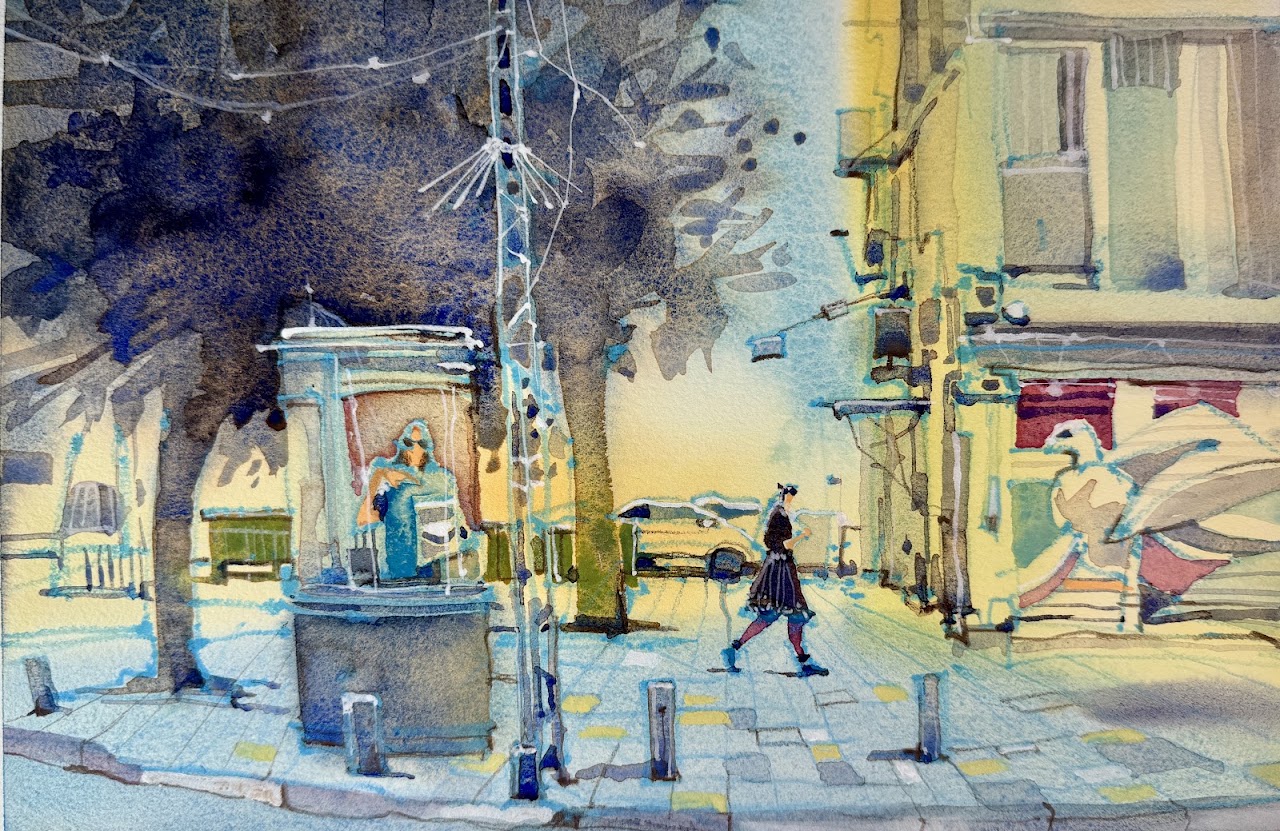 Tel Aviv Sketch 10