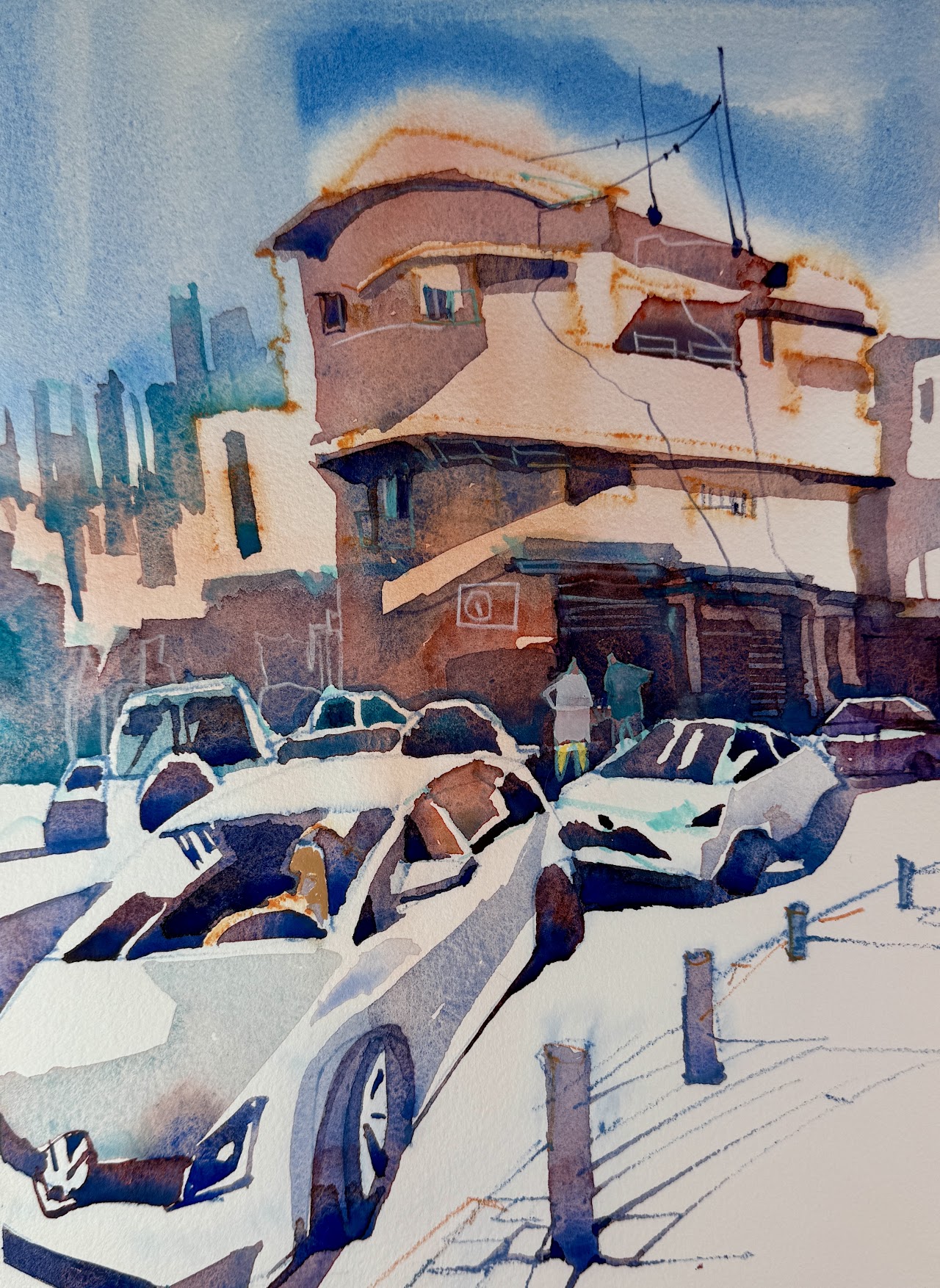 Tel Aviv Sketch 21