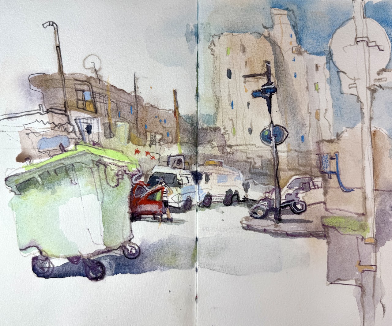 Tel Aviv Sketch 3