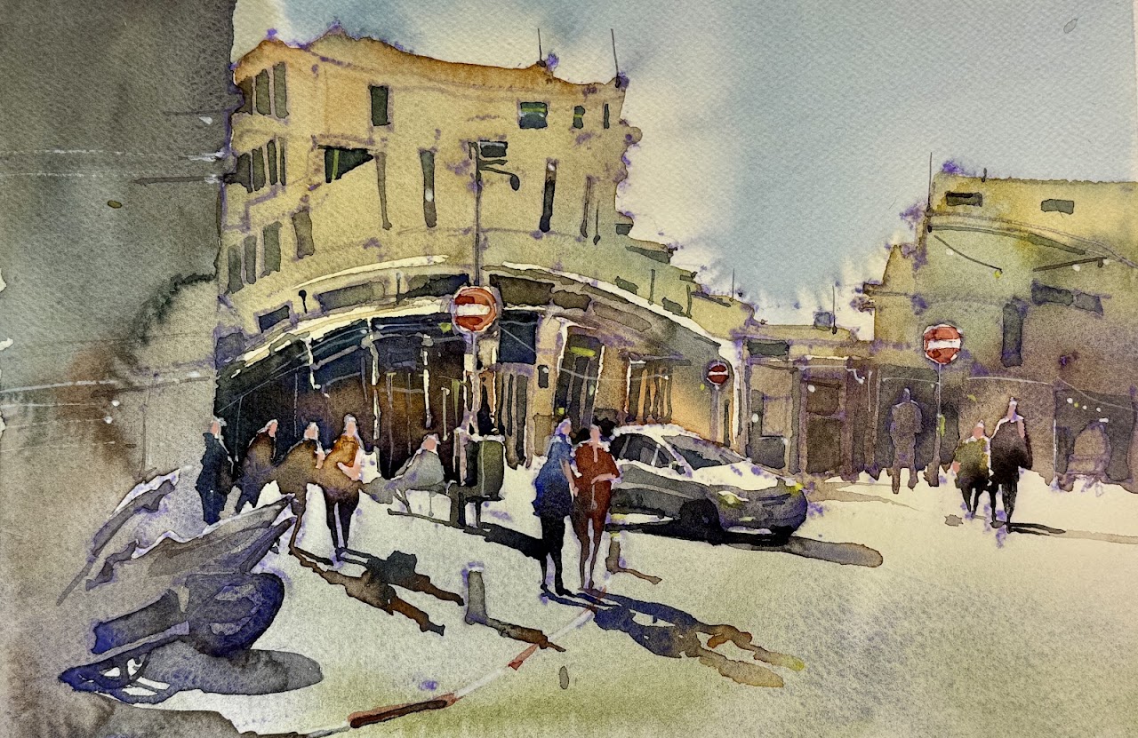 Tel Aviv Sketch 4