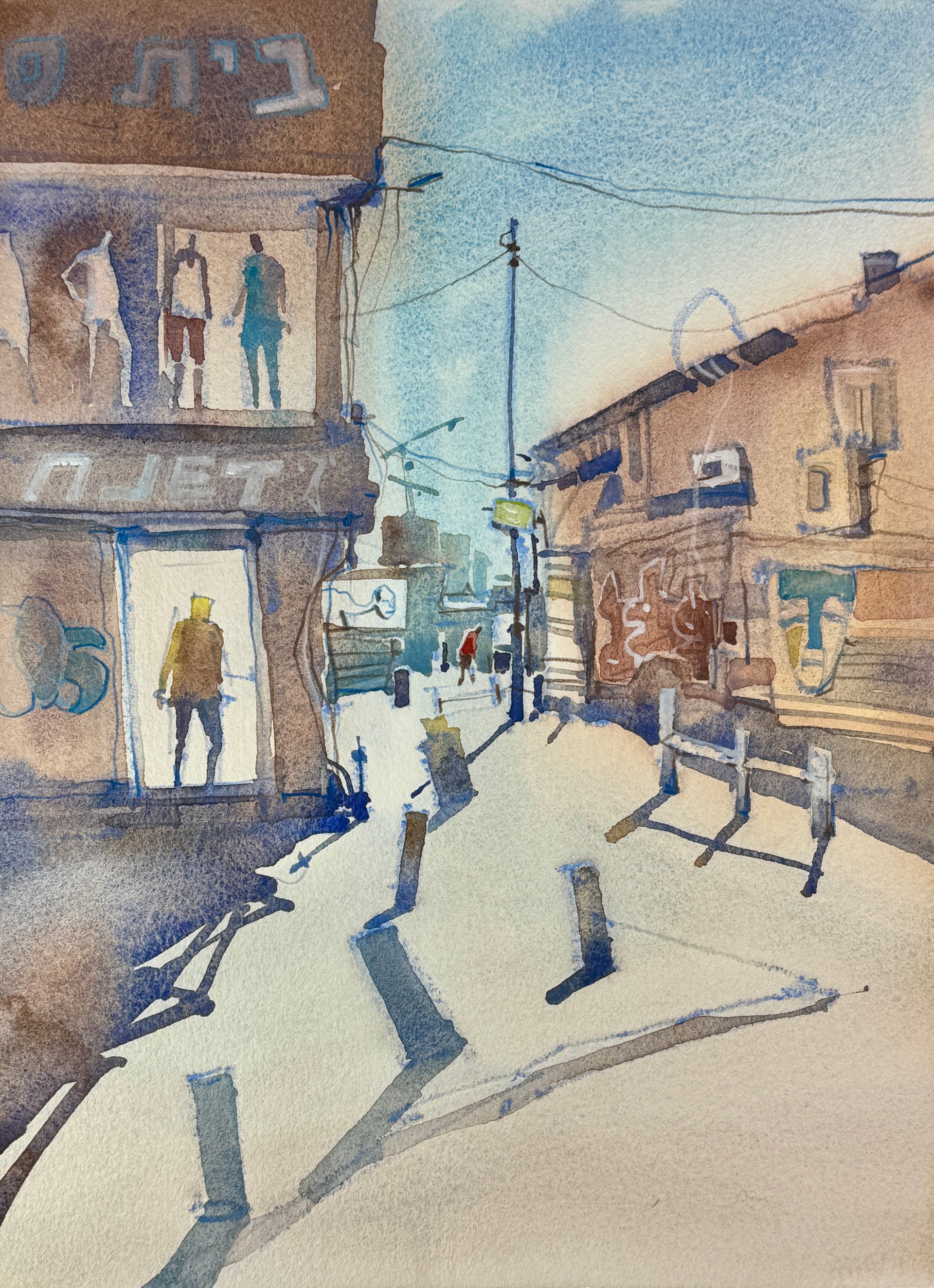 Tel Aviv painting by Irena Spector