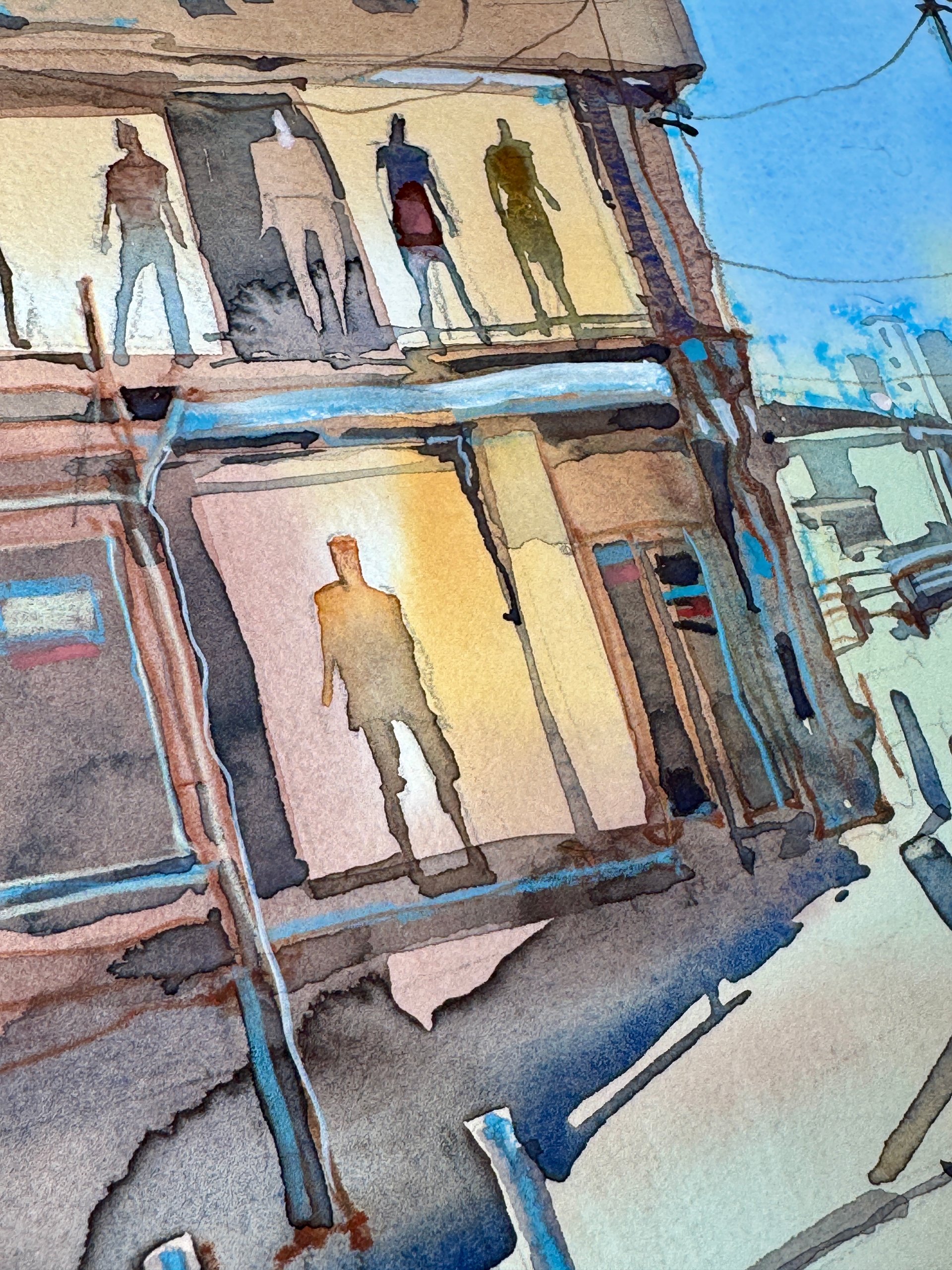 Tel Aviv painting by Irena Spector