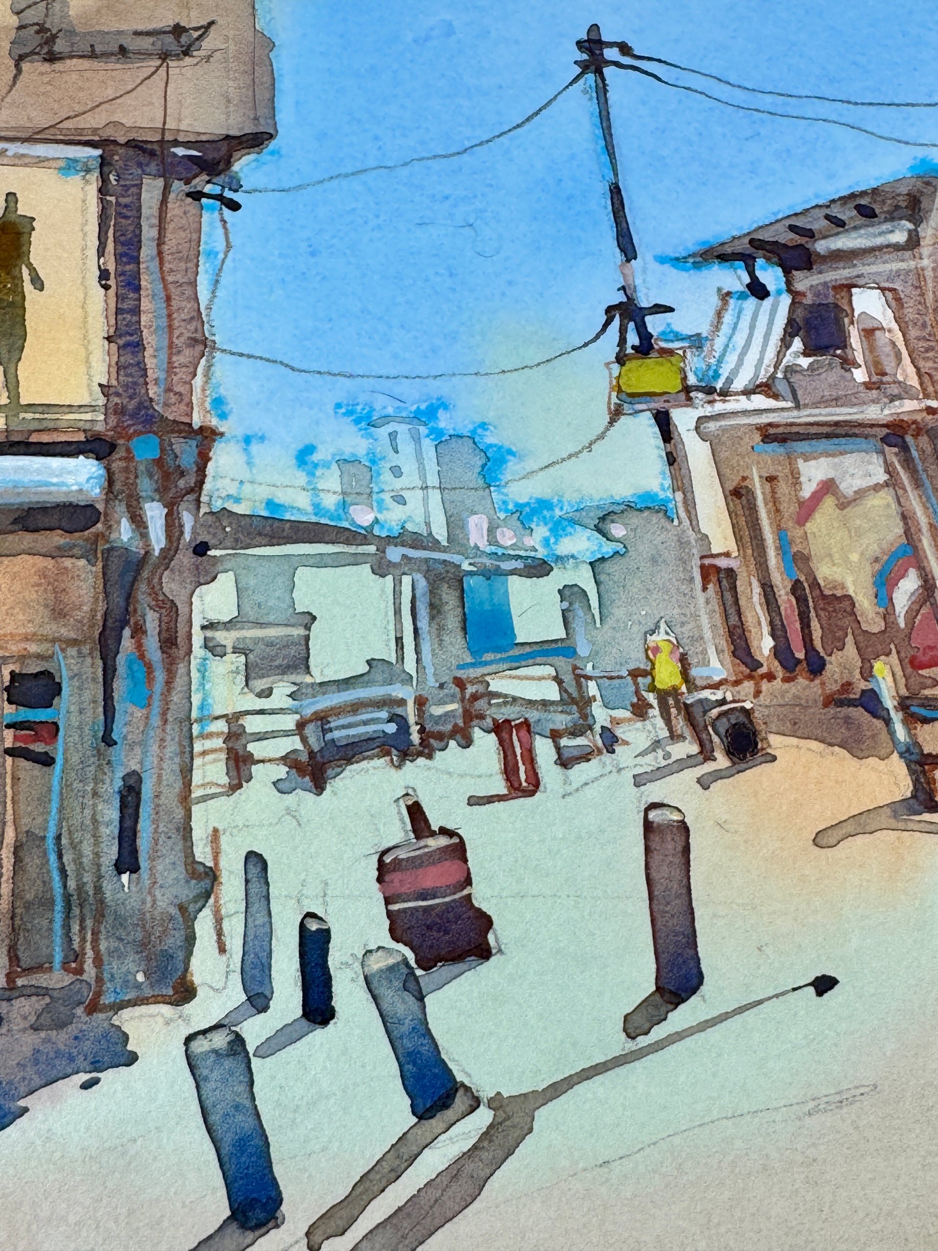 Tel Aviv painting by Irena Spector