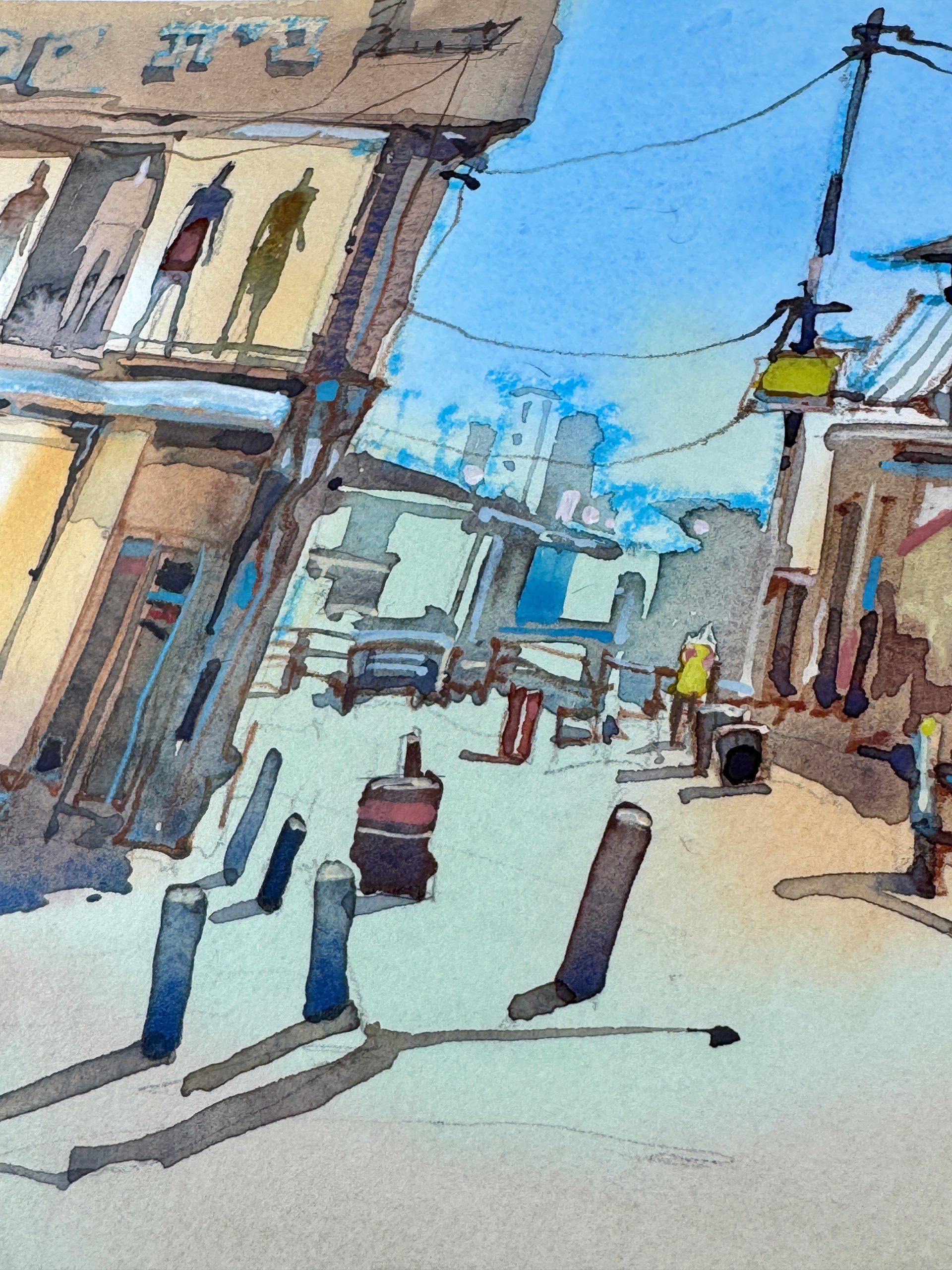 Tel Aviv painting by Irena Spector
