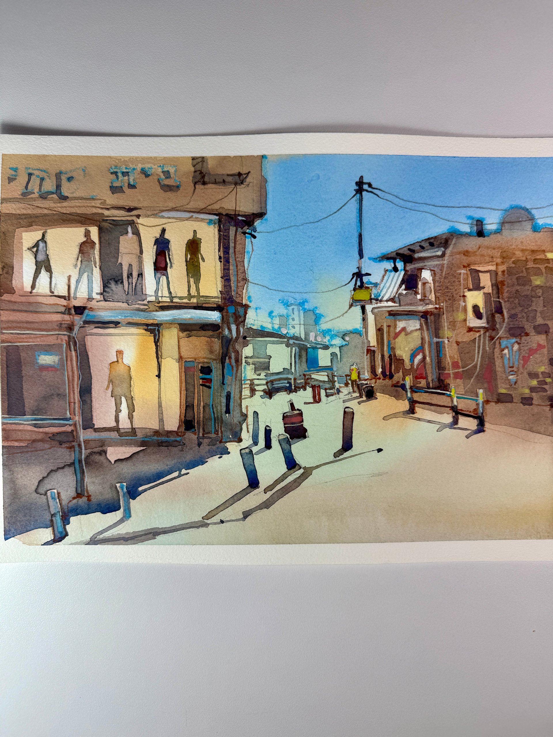 Tel Aviv paintings by Irena Spector