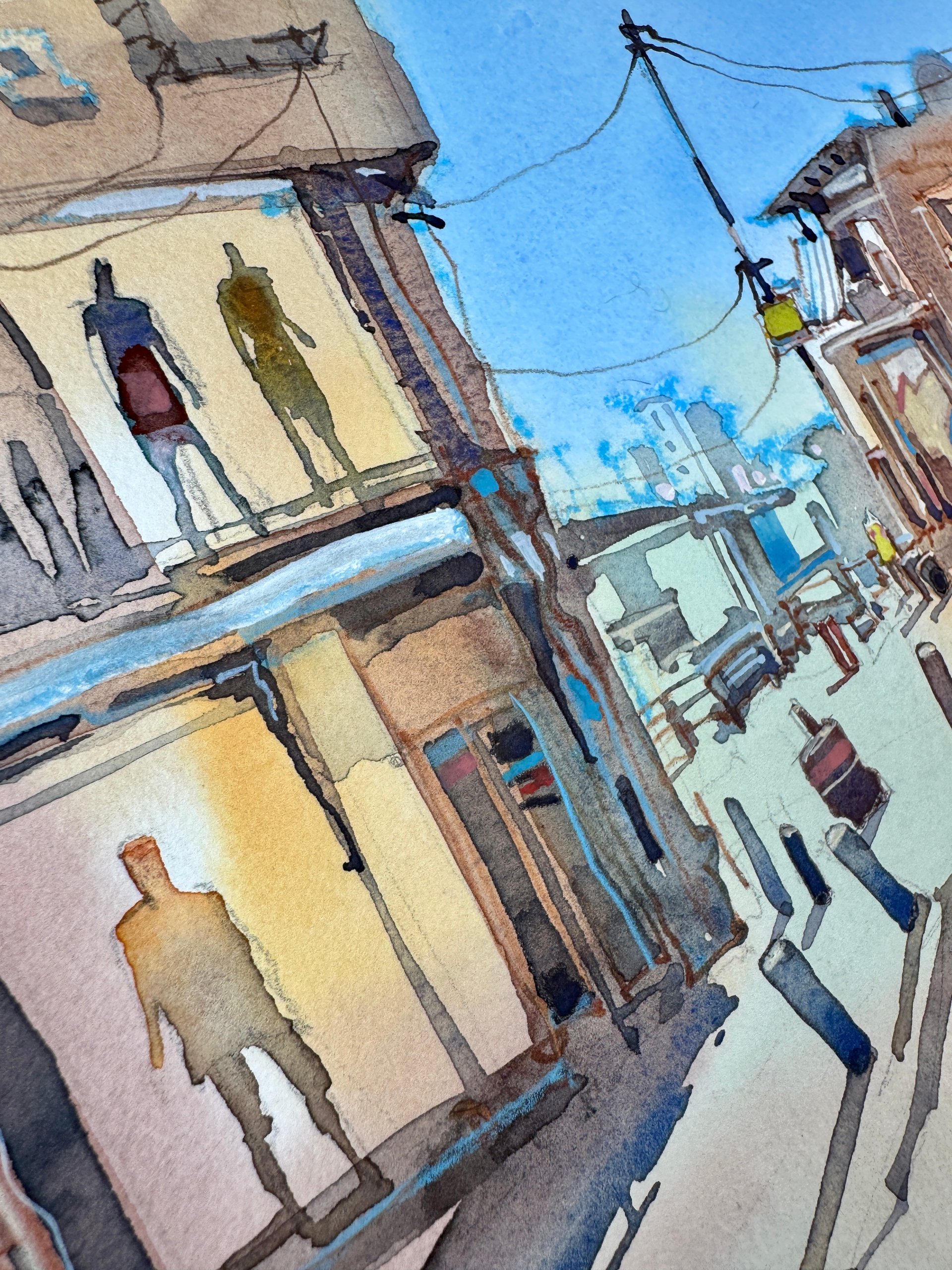 Tel Aviv painting by Irena Spector