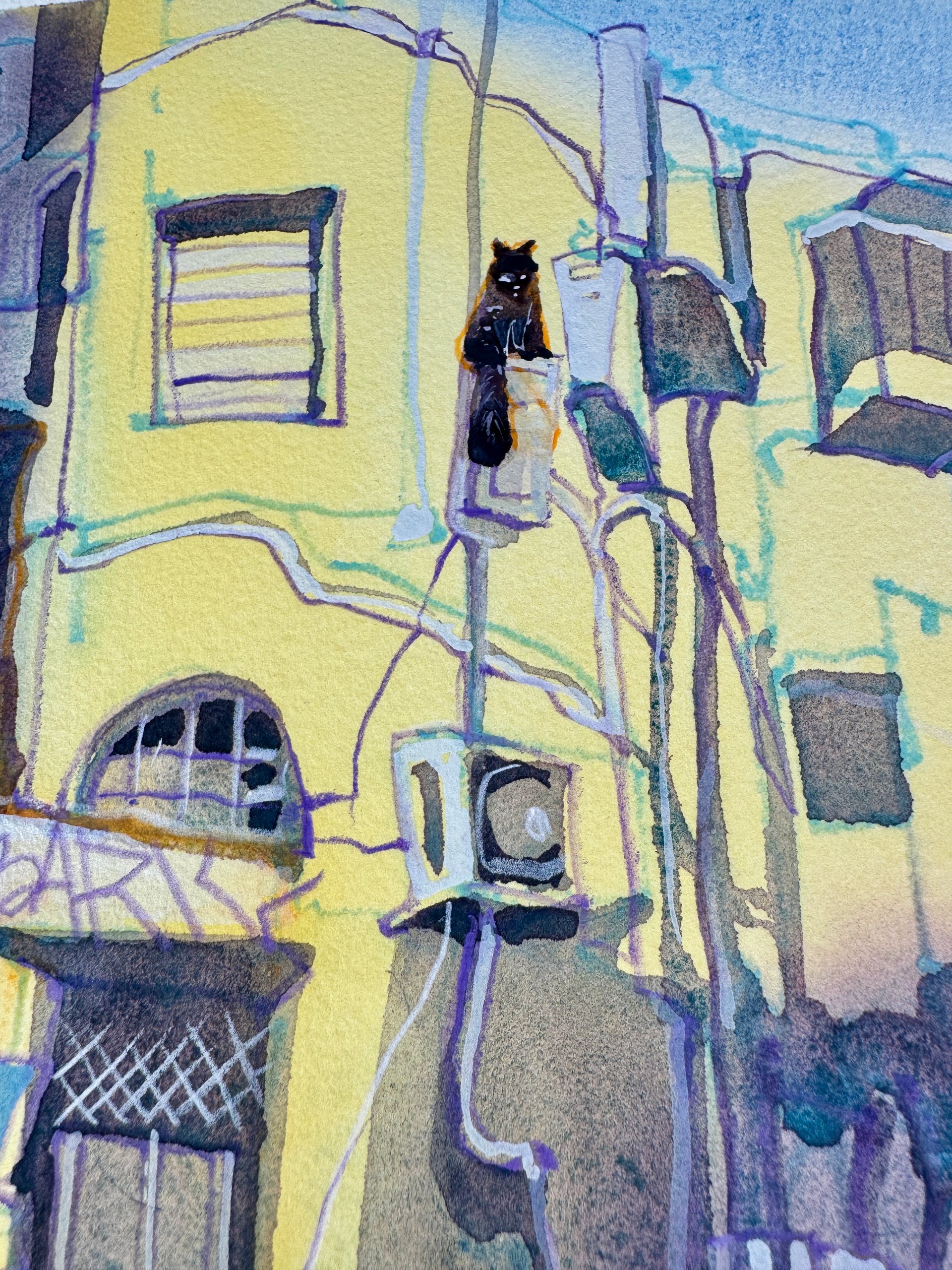 Tel Aviv painting by Irena Spector