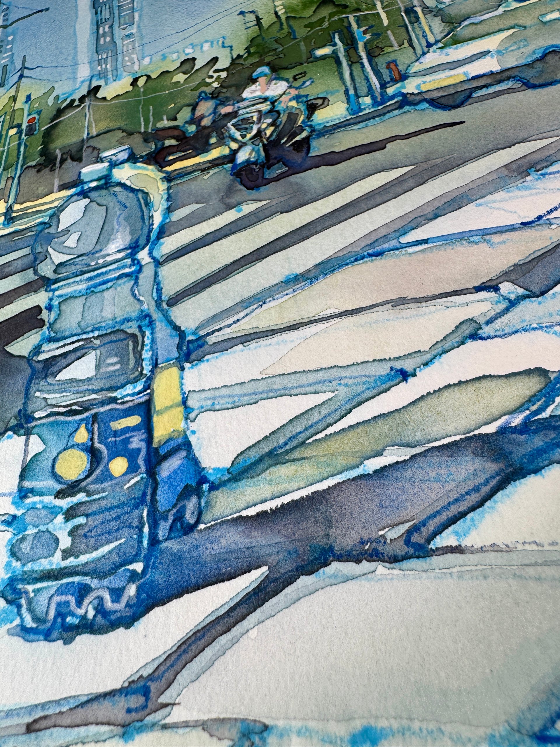 Tel Aviv painting by Irena Spector