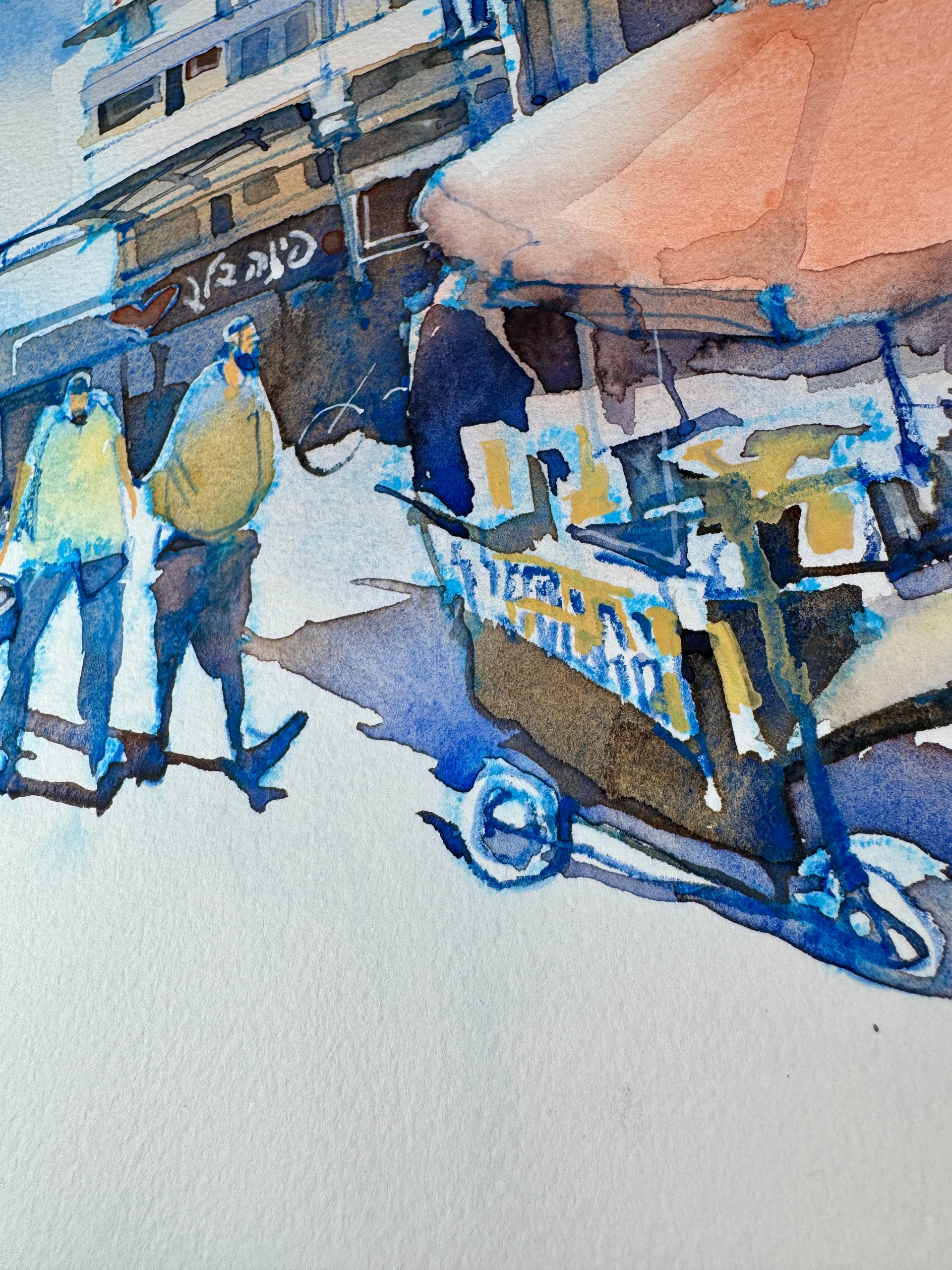 Tel Aviv painting by Irena Spector