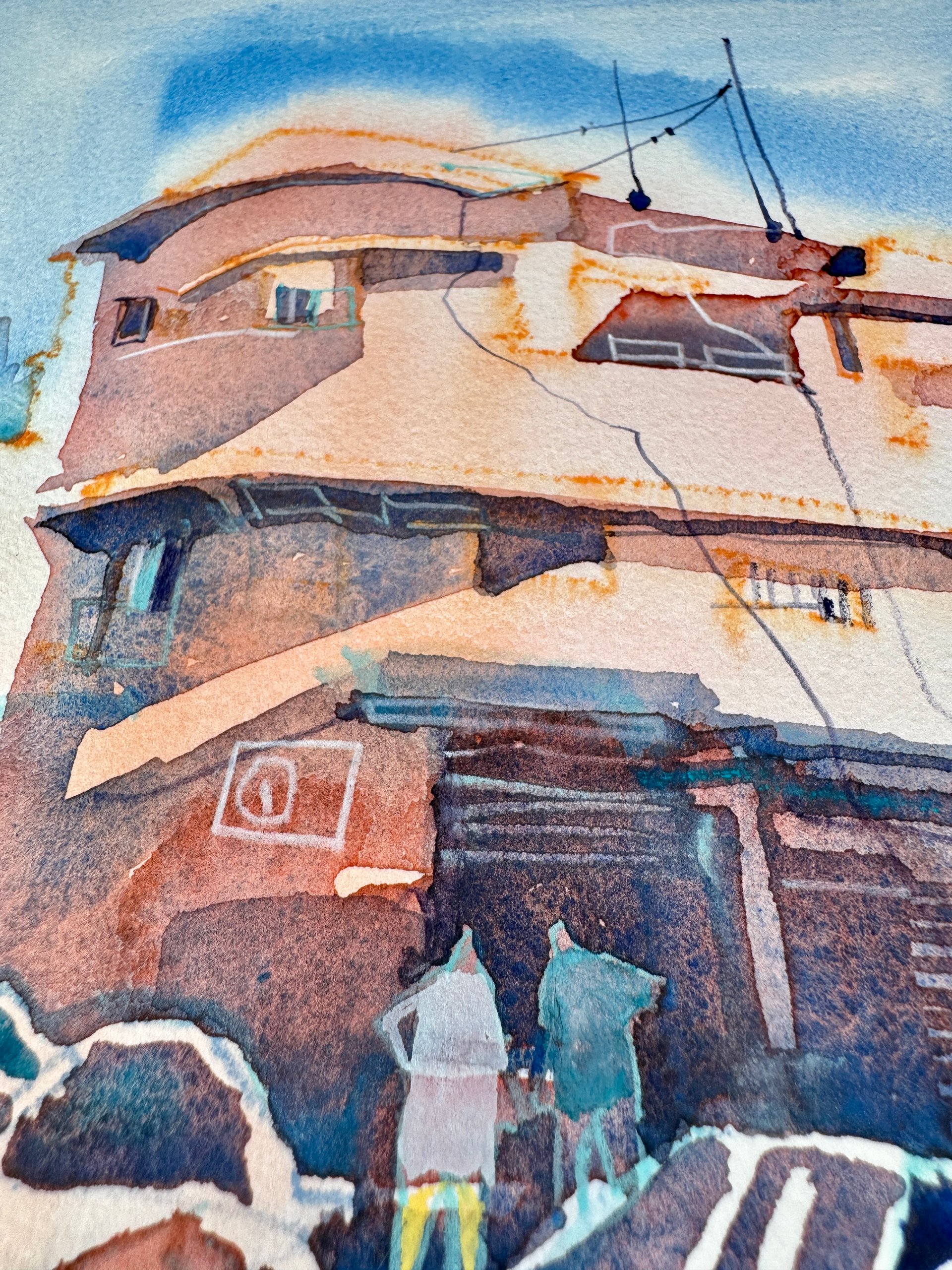 Tel Aviv painting by Irena Spector