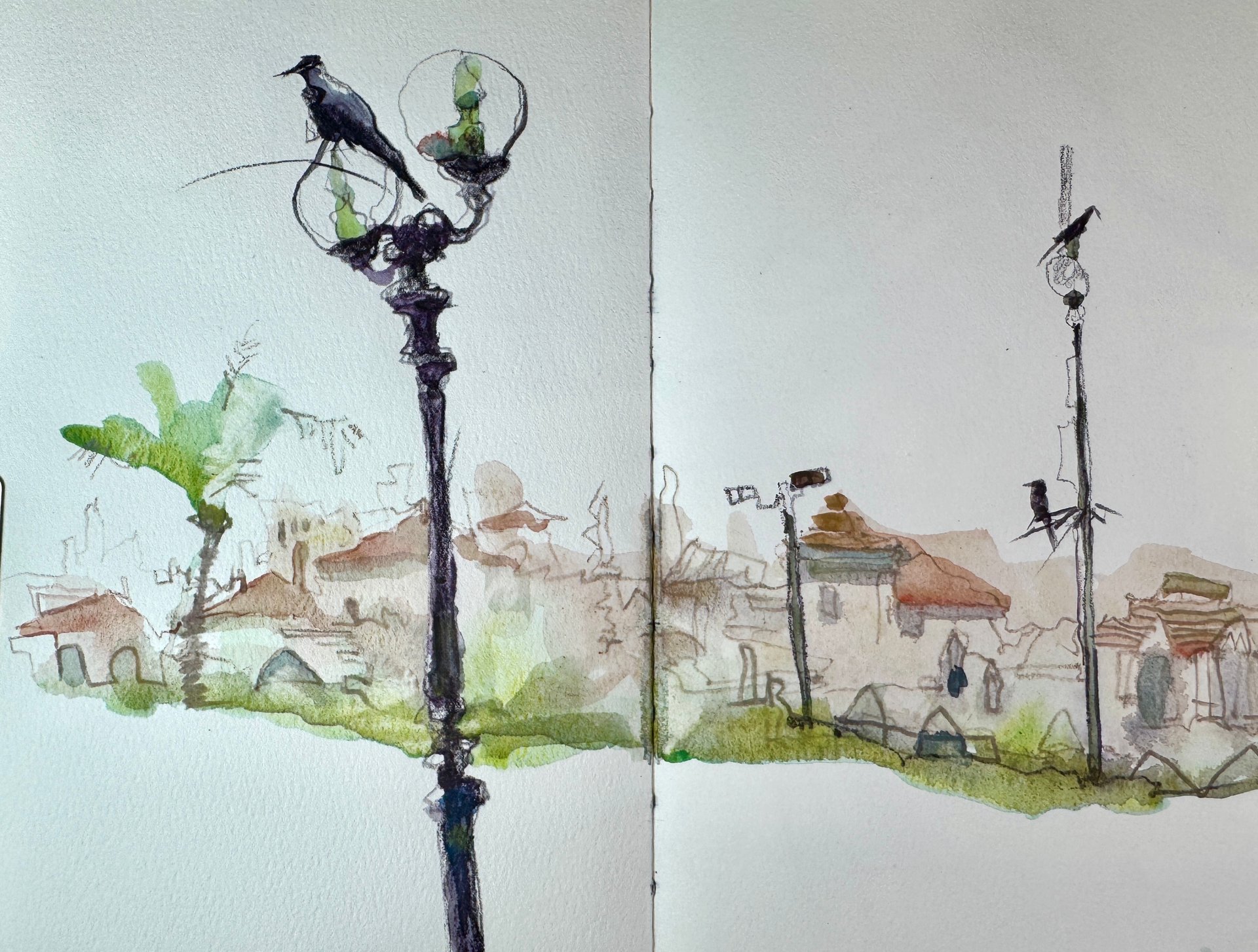 Tel Aviv painting by Irena Spector