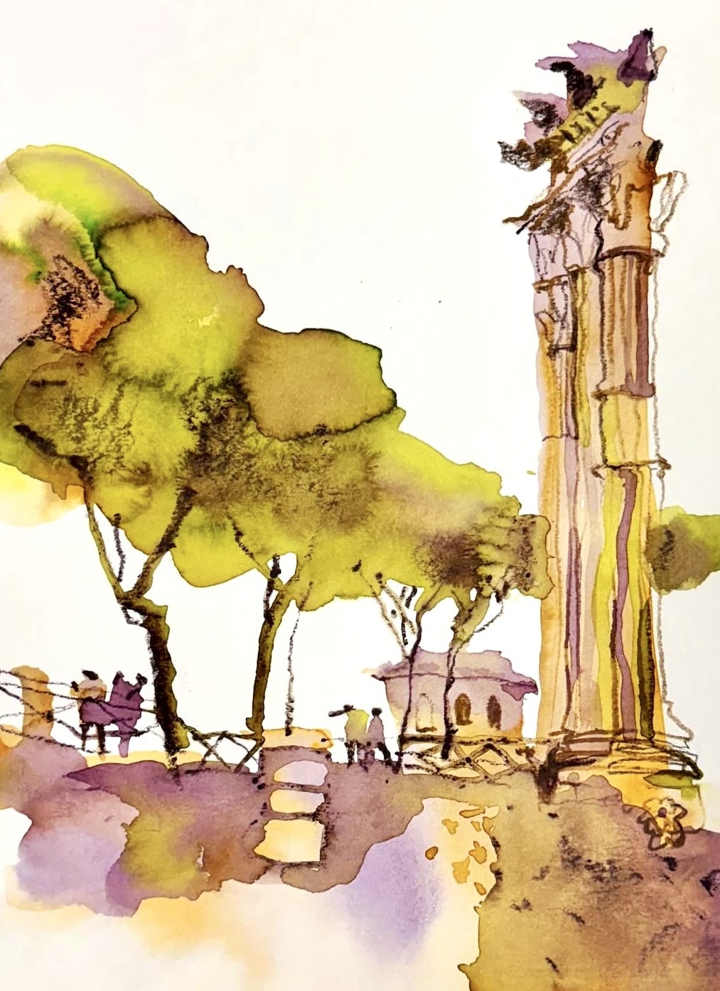 Ein Karem Sketch Retreat