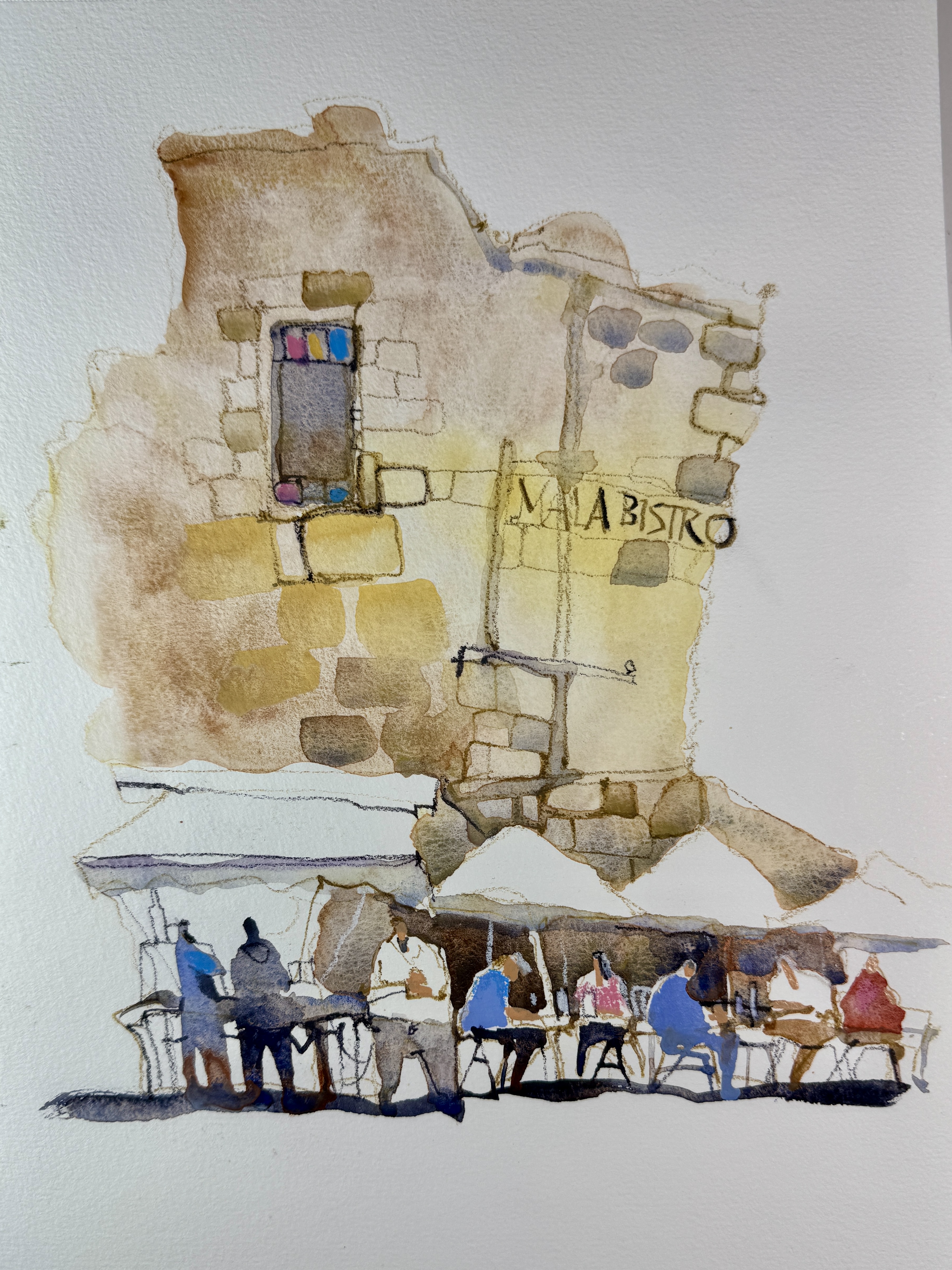 Urban sketching by Irena Spector