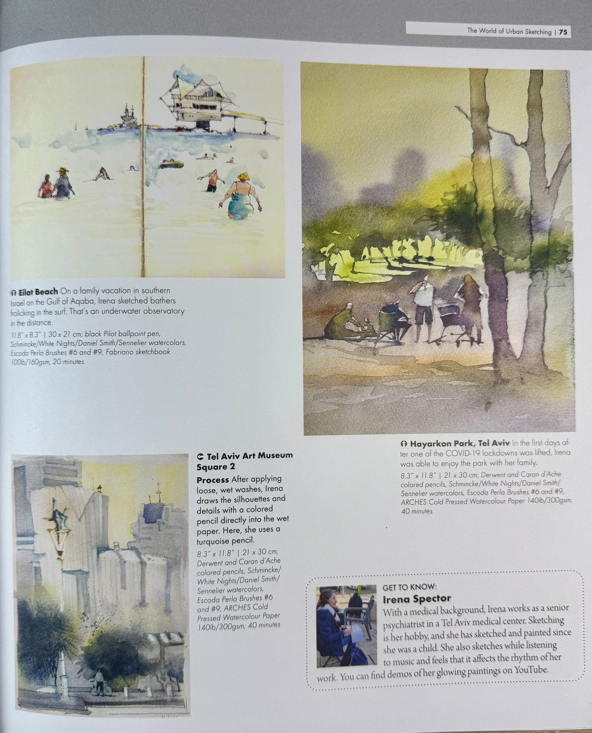 The World of Urban Sketching book