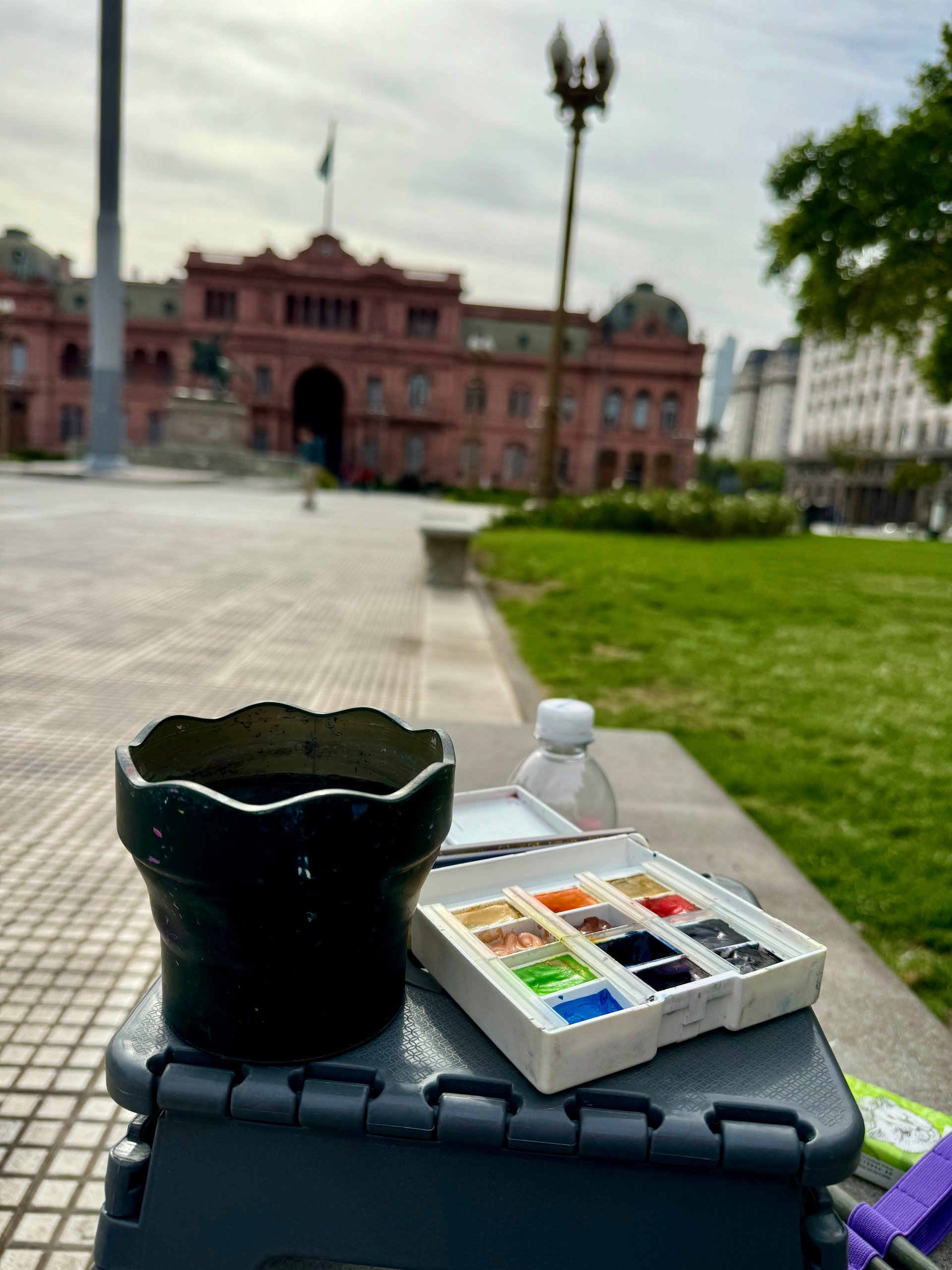 Buenos Aires sketch by Irena Spector