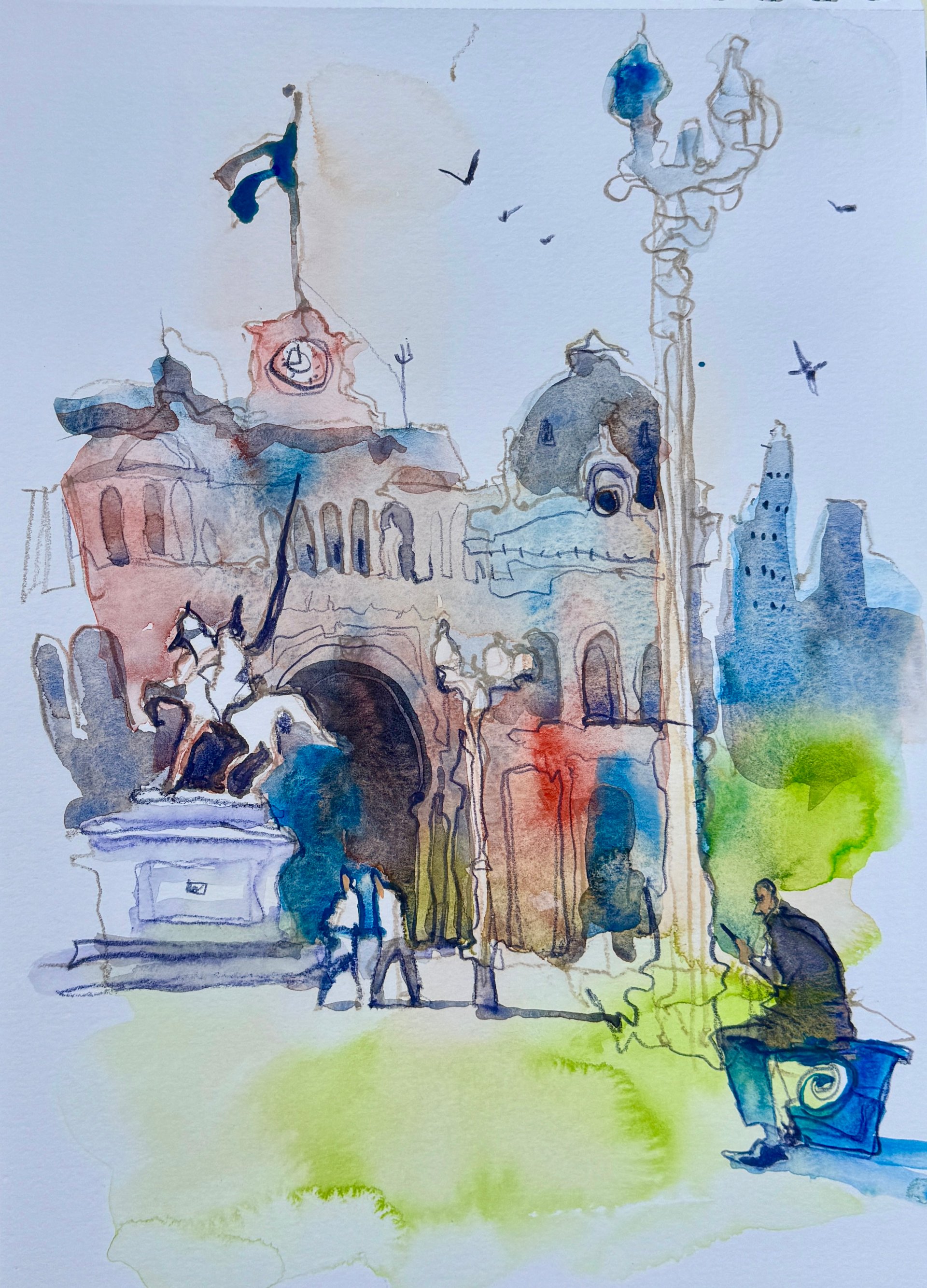 Buenos Aires sketch