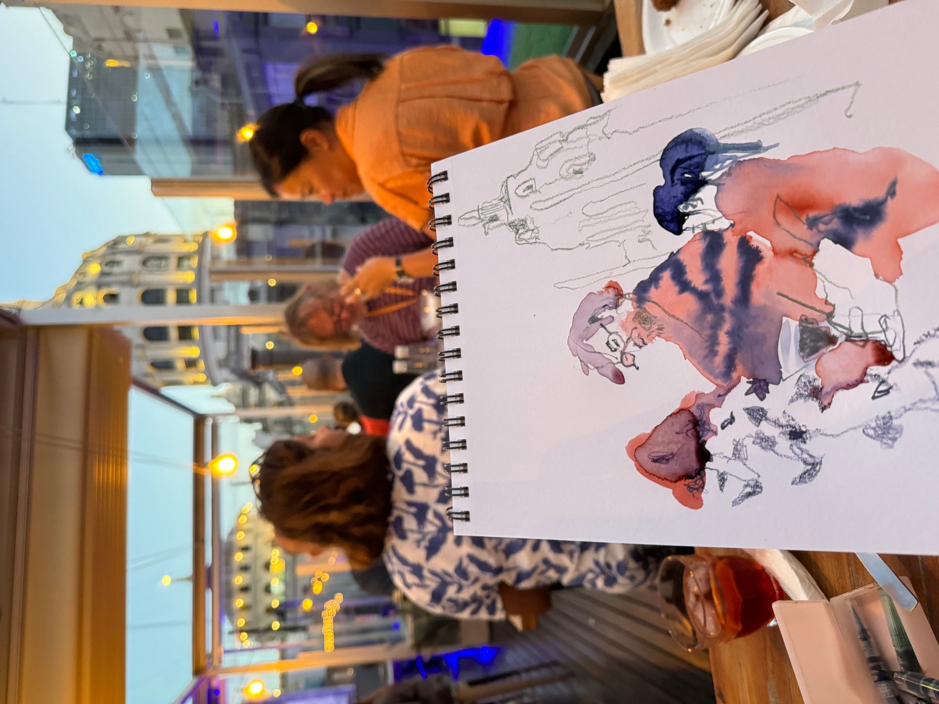 Buenos Aires sketch by Irena Spector