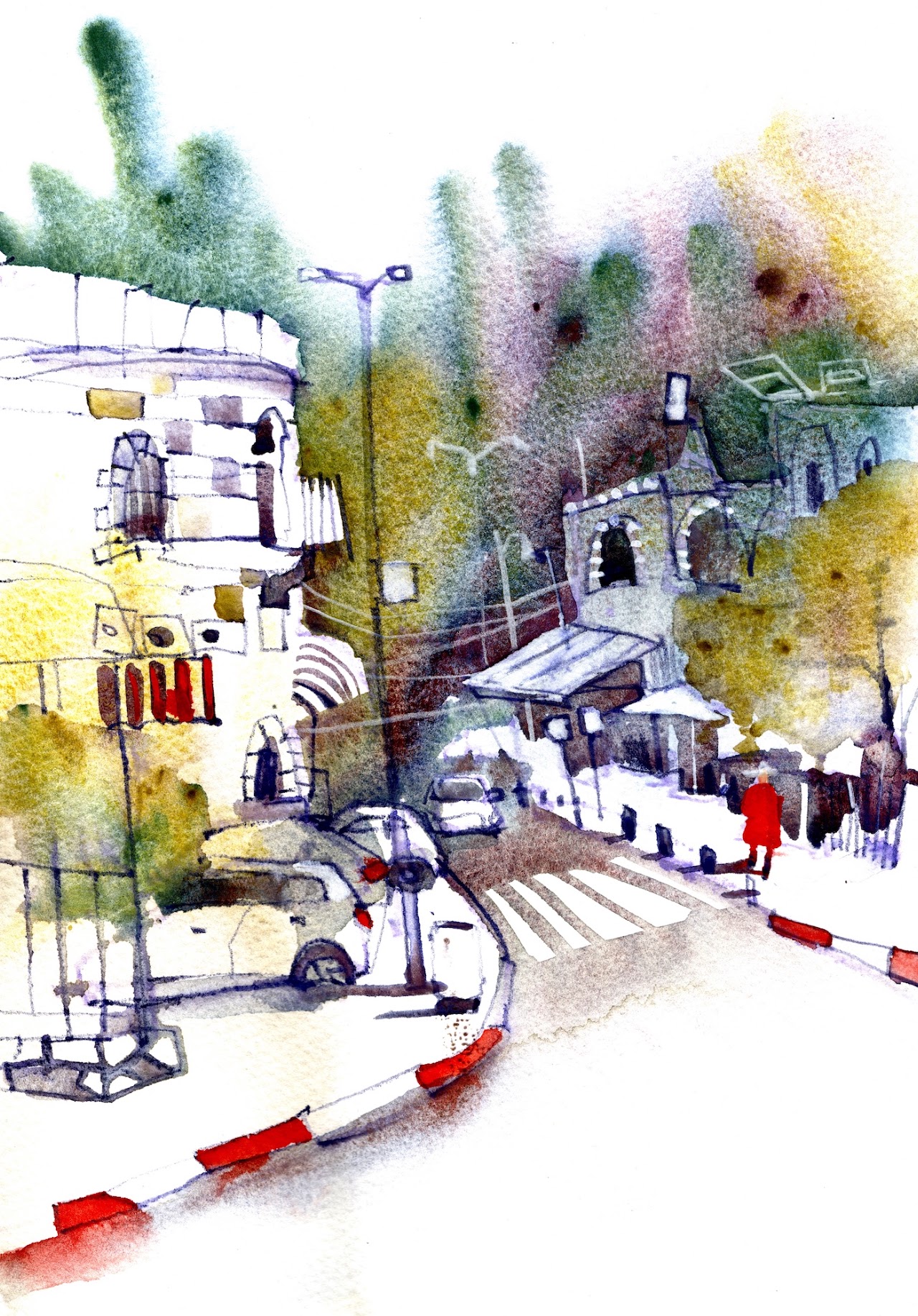 Ein Karem Sketch Retreat