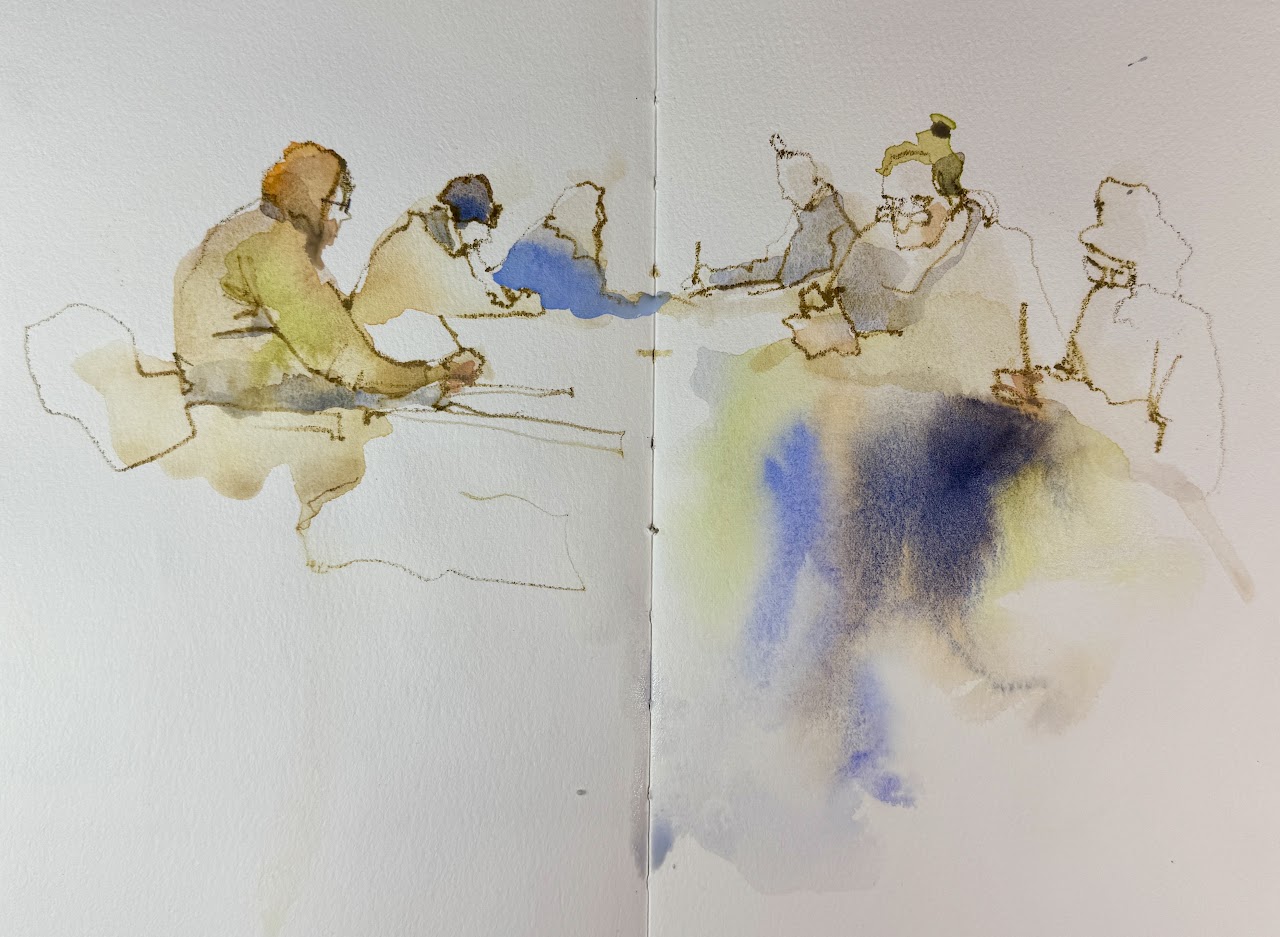 Ein Karem Sketch Retreat