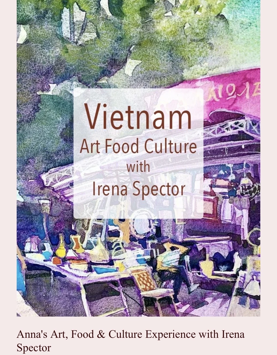 Hoi An Vietnam sketch retreat