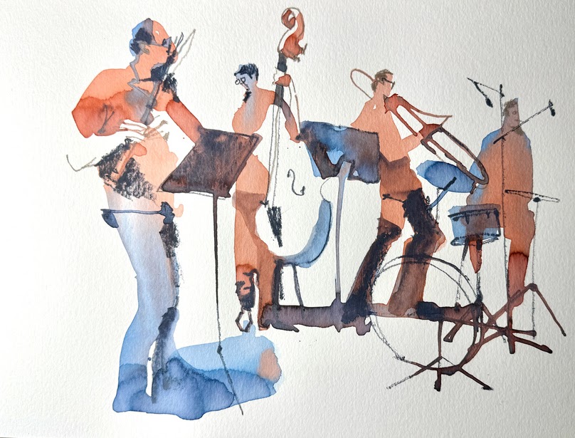 Sketching at Concerts