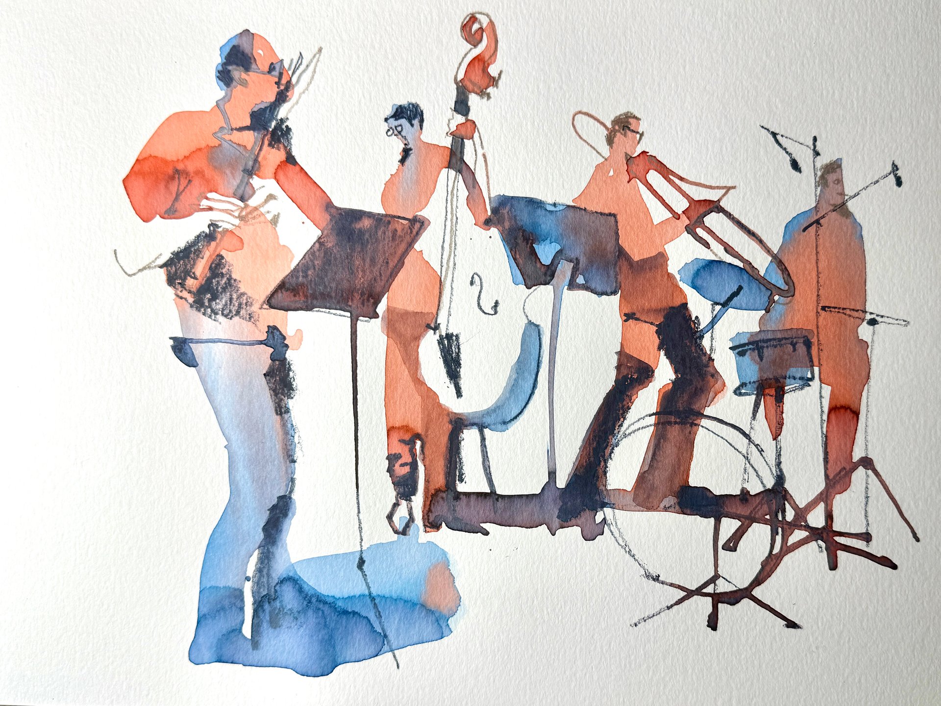 Sketching Musicians